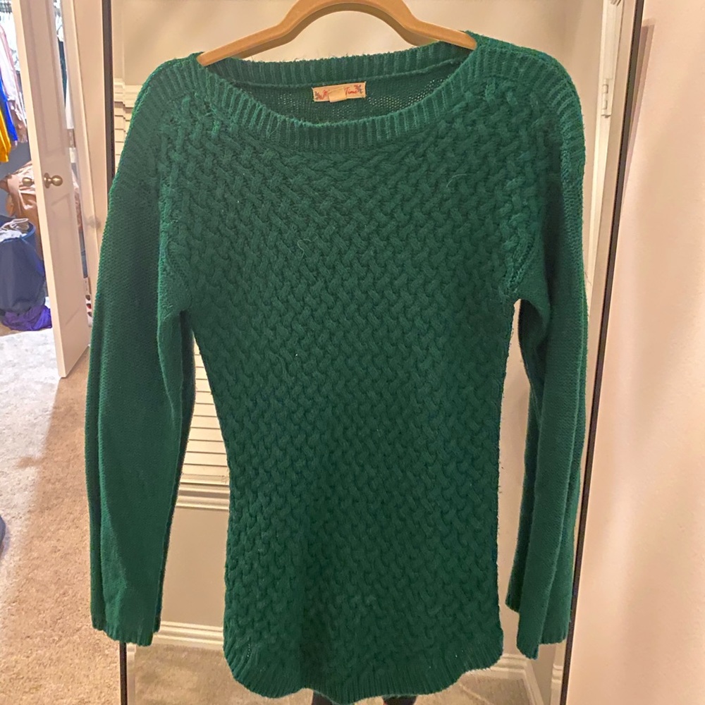 **3/$10!!!** Green Sweater